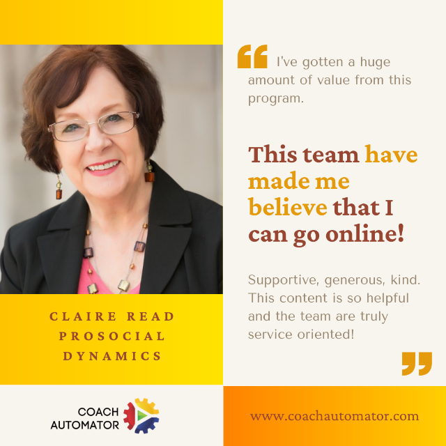 Course testimonial